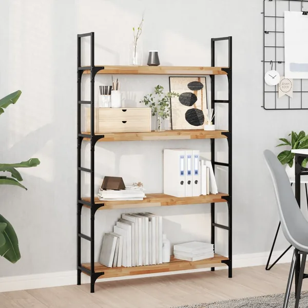 Étagère flottante 100x20x4 cm acacia massif finition à l'huile