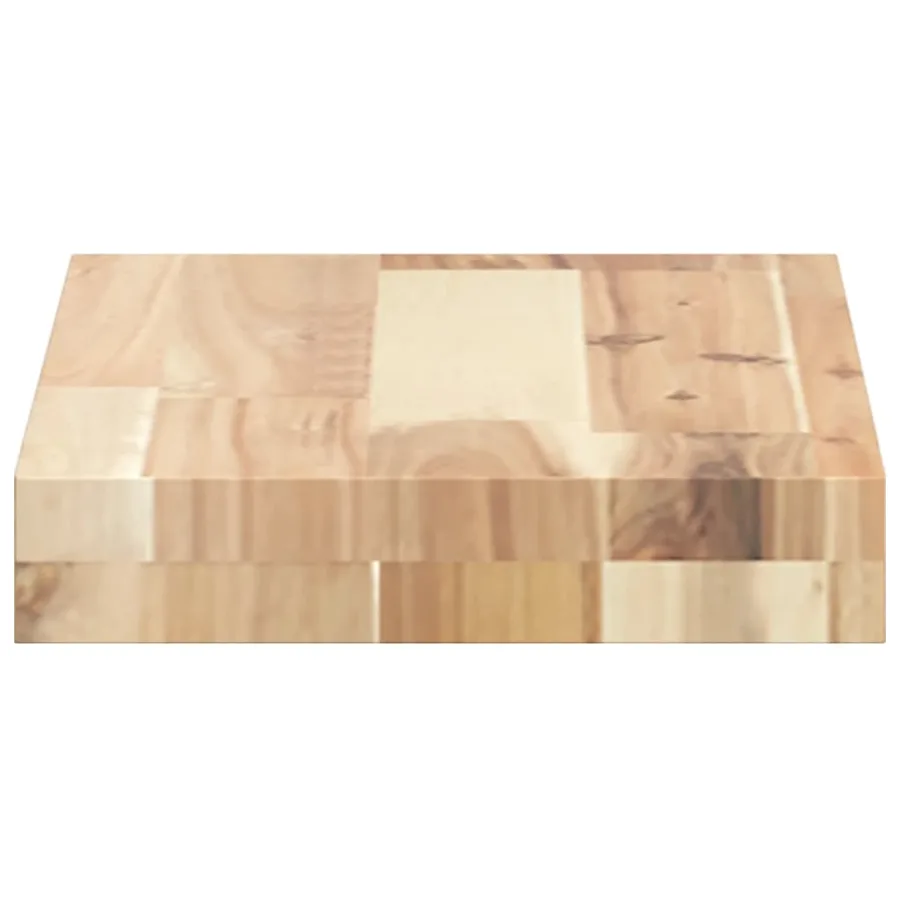 Étagères flottantes 2 pcs 40x20x4 cm acacia massif non traité - 5