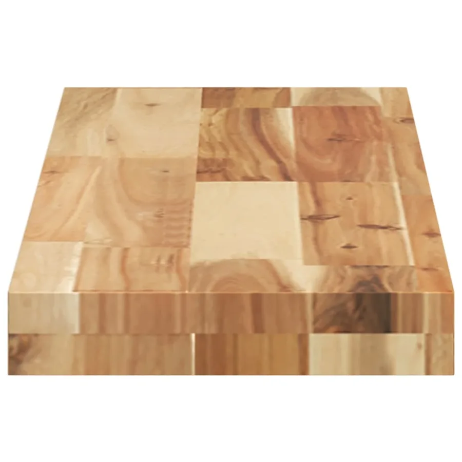 Étagères flottantes 3 pcs 80x20x4 cm acacia massif à l'huile - 5