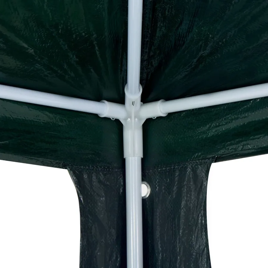 Tente de réception 3x3 m PE Vert - 5