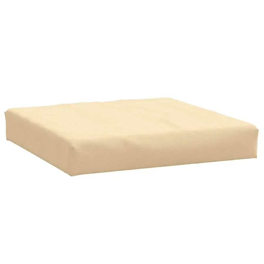 Coussins de palette lot de 3 beige mélangé tissu - 5