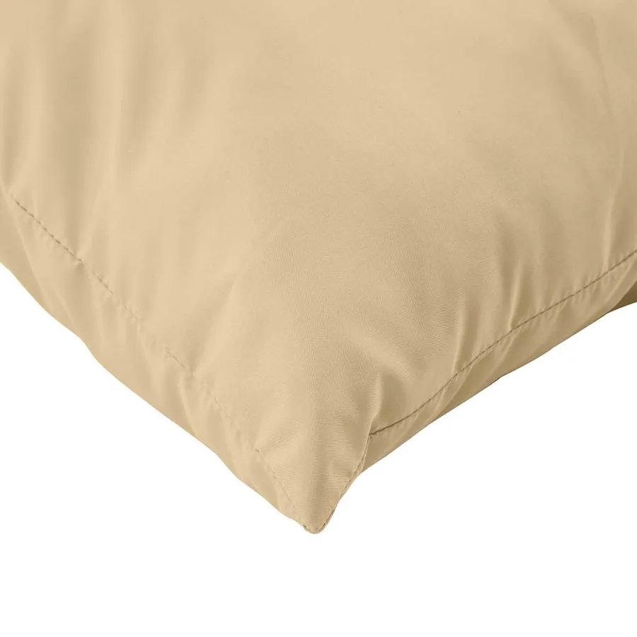 Coussins de palette lot de 3 beige mélangé tissu - 7
