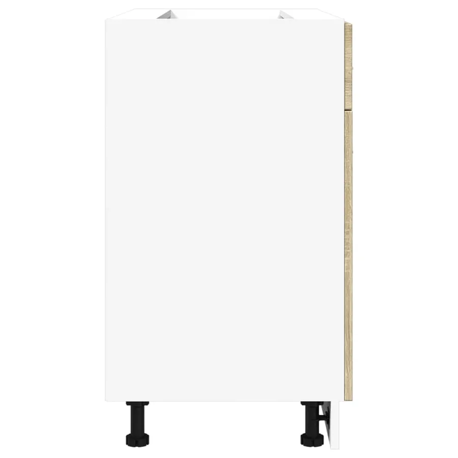 Armoire à tiroirs inférieure "Lyon" Chêne Sonoma 80 x 46 x 81,5 cm Bois d'ingénierie - 6