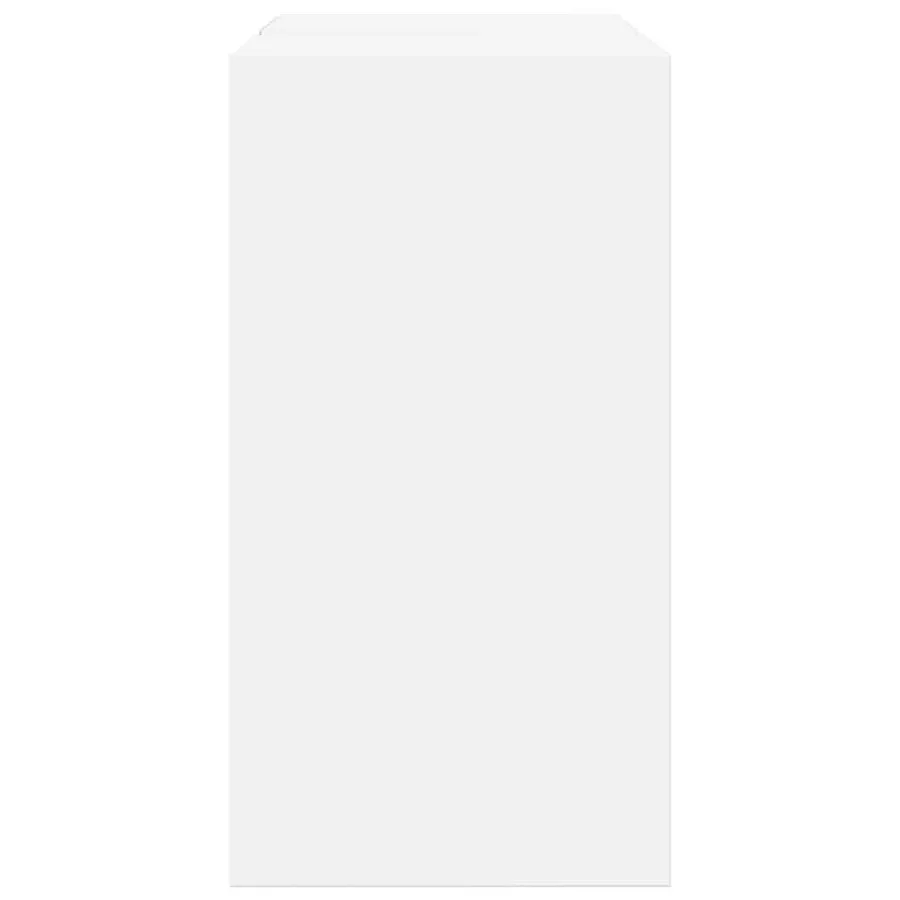 Armoire de lavabo blanc 63x29x55 cm bois d'ingénierie - 7