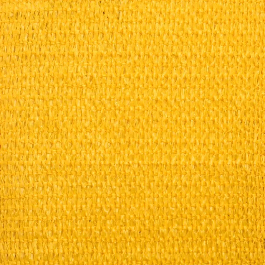 Voile d'ombrage 160 g/m² rectangulaire jaune 2x3,5 m PEHD - 9