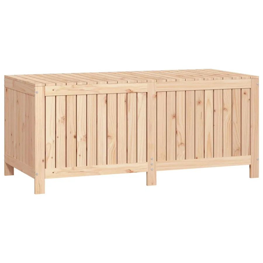 Boîte de rangement de jardin 147x68x64 cm Bois massif de pin - 5