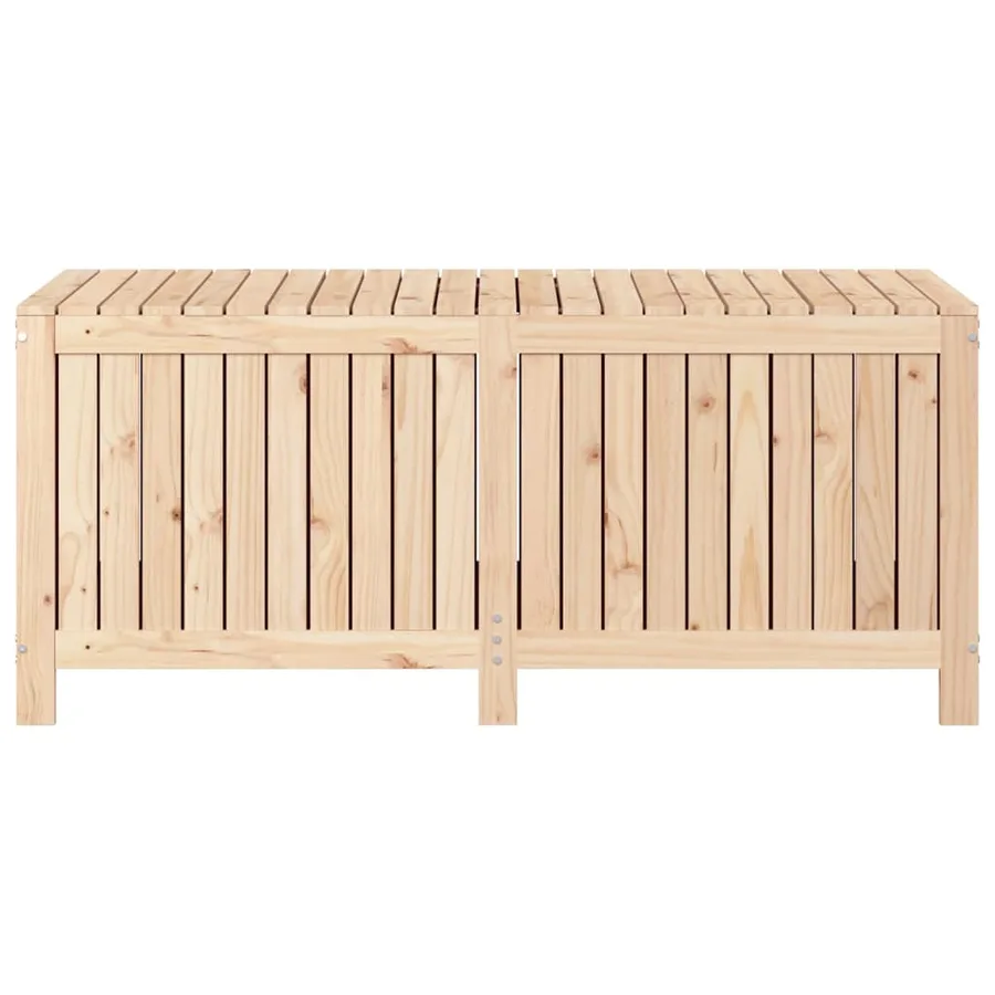 Boîte de rangement de jardin 147x68x64 cm Bois massif de pin - 6