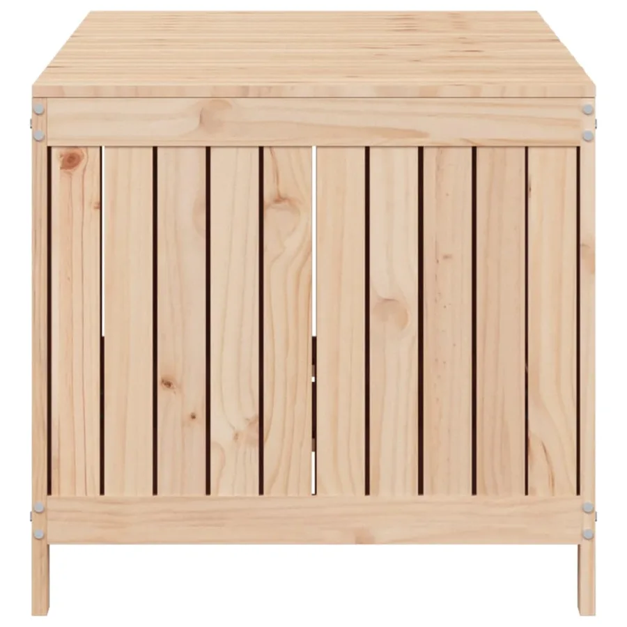Garden storage box 147x68x64 cm Solid pine wood - 7