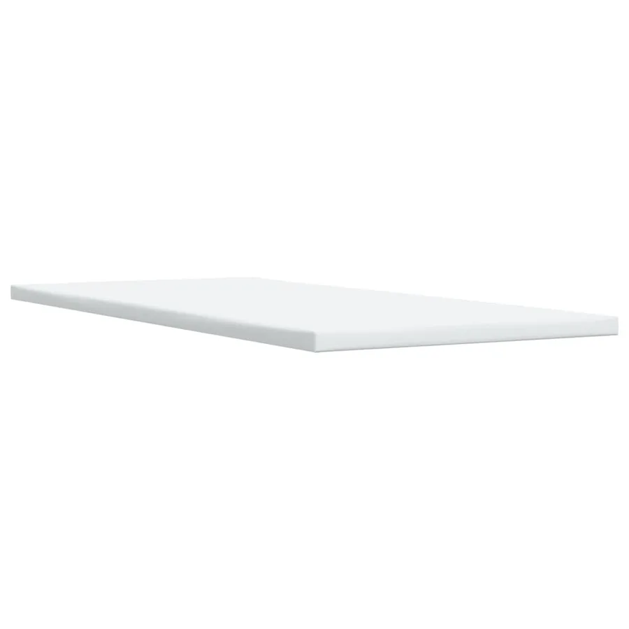 Sommier à lattes de lit avec matelas Bleu 100x200 cm Tissu - 10