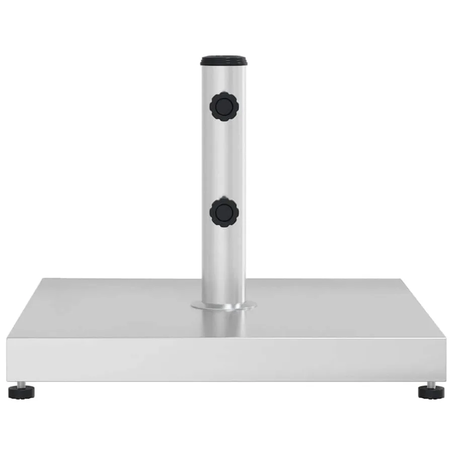 Base de parasol pour mâts Ø32/38/48 mm 28 kg carré - 4