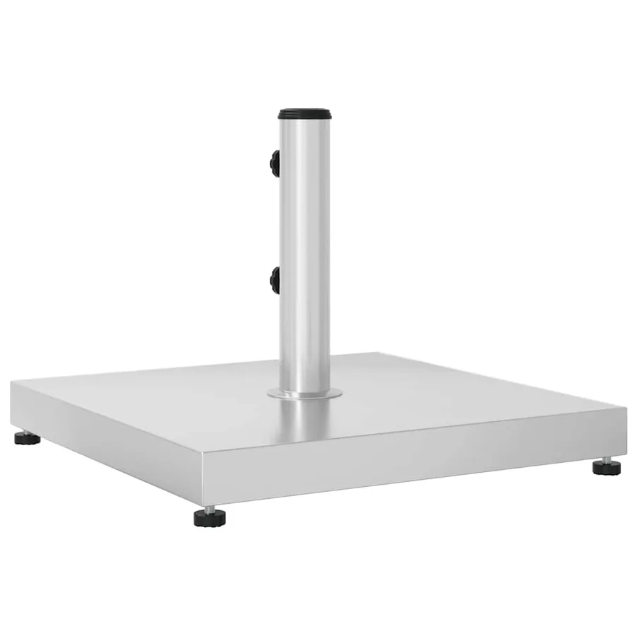 Base de parasol pour mâts Ø32/38/48 mm 28 kg carré - 6