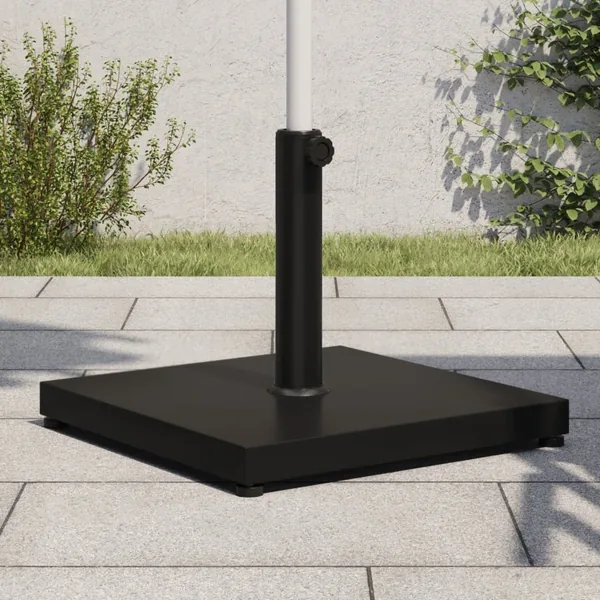 Base de parasol pour mâts Ø32/38/48 mm 18 kg carré