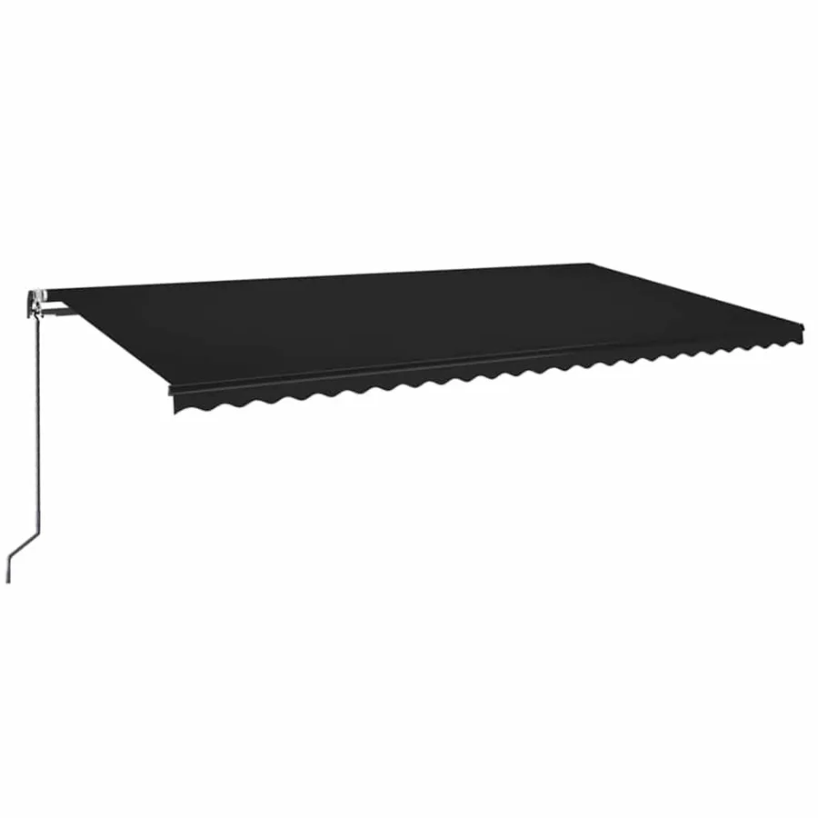 Auvent rétractable automatique 600x350 cm Anthracite - 2
