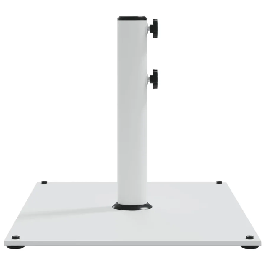 Base de parasol pour mâts Ø32/38/48 mm 15 kg rectangulaire - 5
