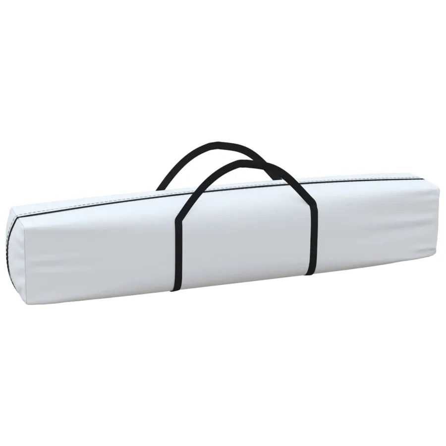 Tente de réception pliable avec parois Blanc 3x6 m - 10