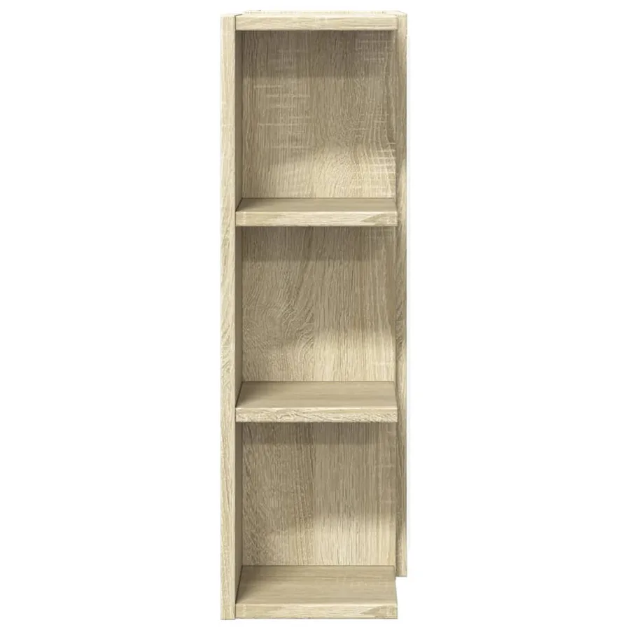 Armoire à miroir de bain Chêne sonoma 80x20,5x64 cm Aggloméré - 7