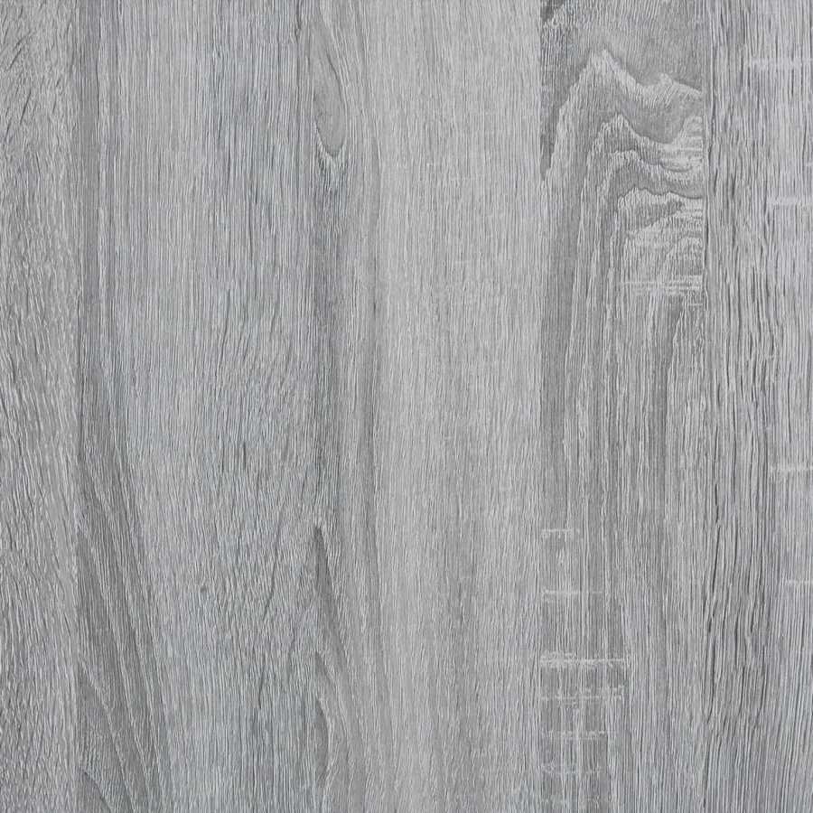 Coiffeuse avec miroir sonoma gris 80x41x144,5 cm - 9
