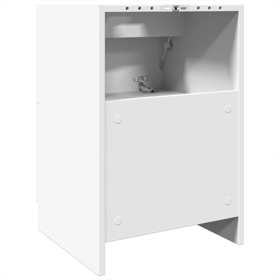 Armoire d'évier blanc 40x37x59 cm bois d'ingénierie - 7