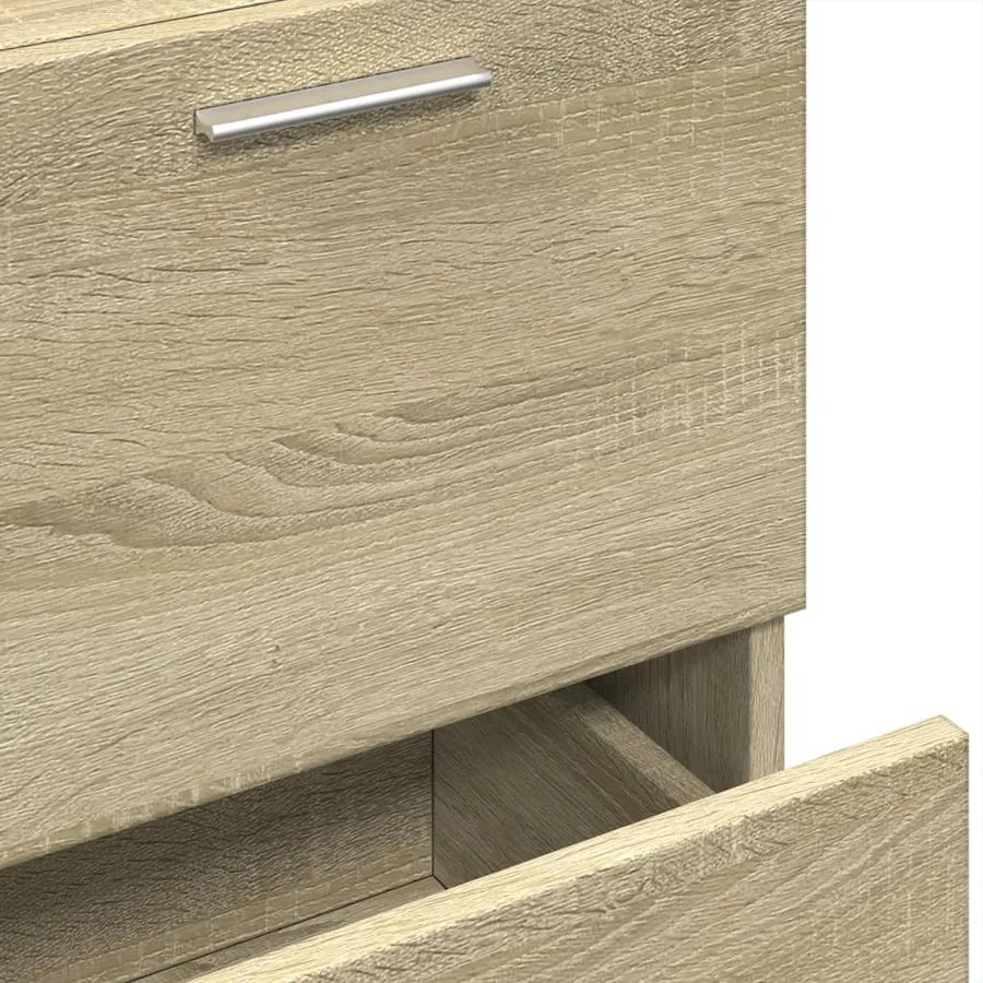 Armoire d'évier chêne sonoma 40x37x59 cm bois d'ingénierie - 9