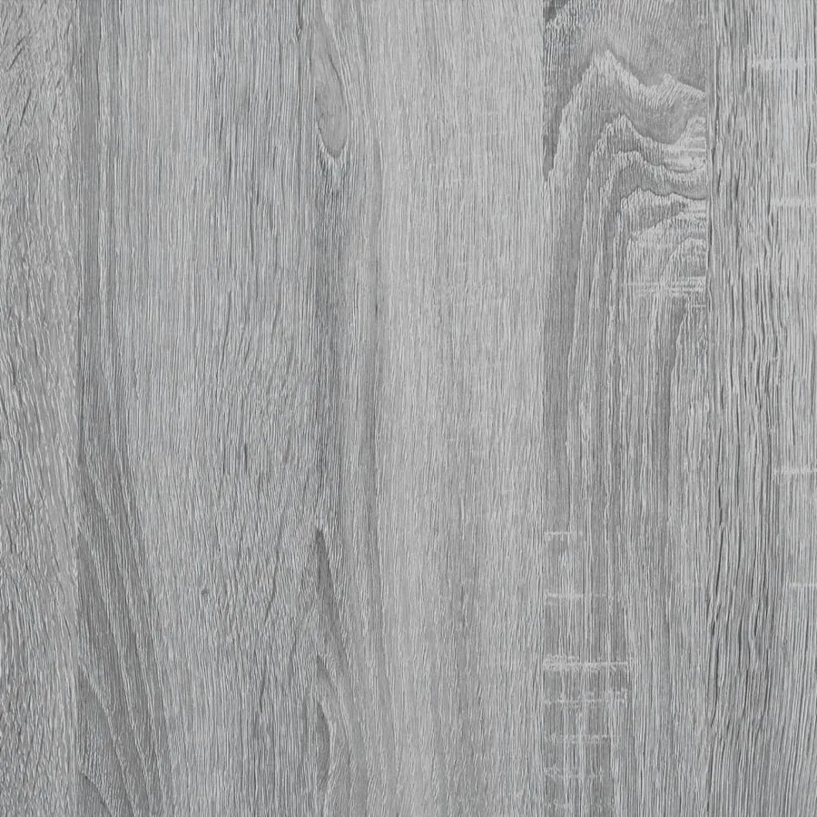 Coiffeuse avec armoire sonoma gris 80x35x132 cm - 11