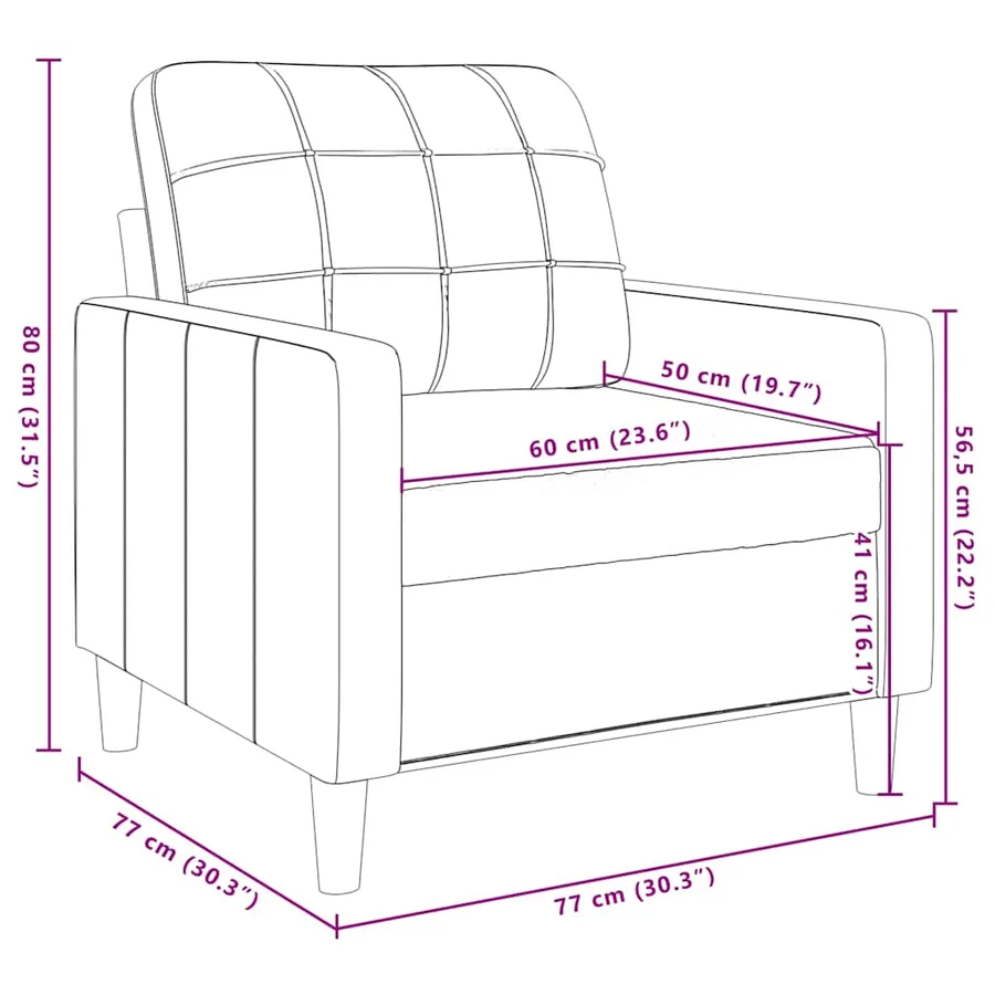 Ensemble de canapés 3 pcs avec coussins et traversins velours - 11