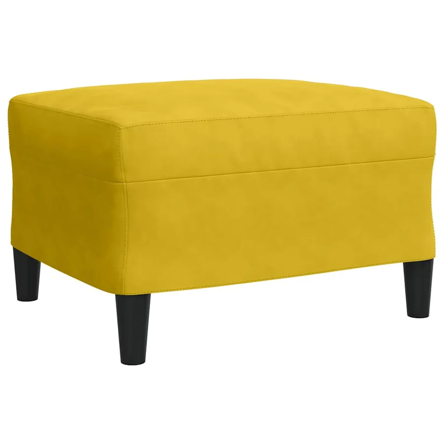 Ensemble de canapés 3 pcs avec coussins et traversins velours - 6