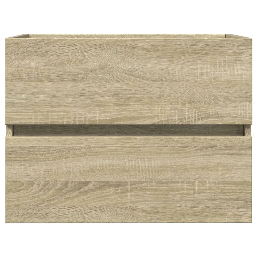 Armoire d'évier Chêne sonoma 60x38,5x45 cm Aggloméré - 4