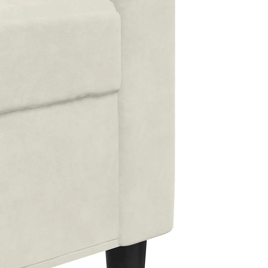 Ensemble de canapés 4 pcs avec coussins et traversins velours - 9