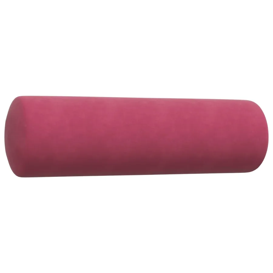 Ensemble de canapés 3 pcs avec coussins et traversins velours - 7