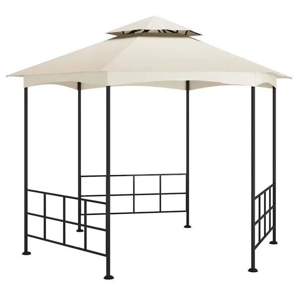 Gazebo with walls 3.1x2.7 m Cream