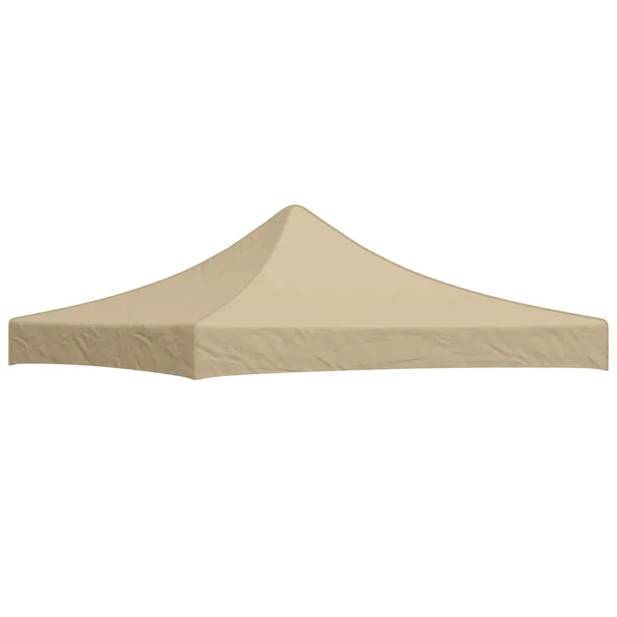 Party tent roof 3x3 m Beige 270 g/m²