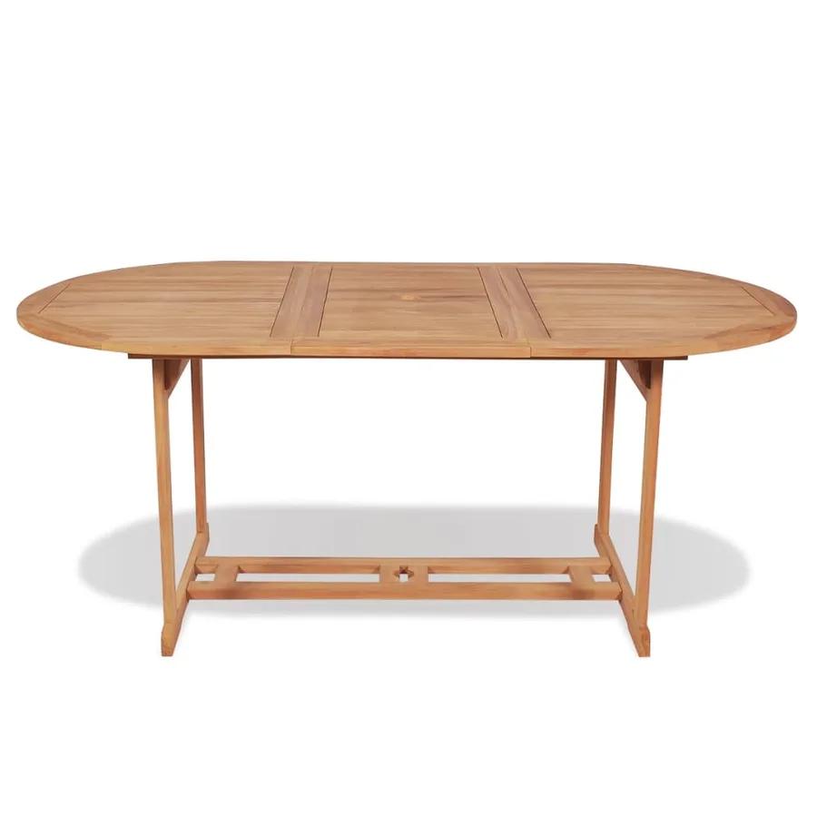 Table de jardin 180x90x75 cm Bois de teck solide - 2