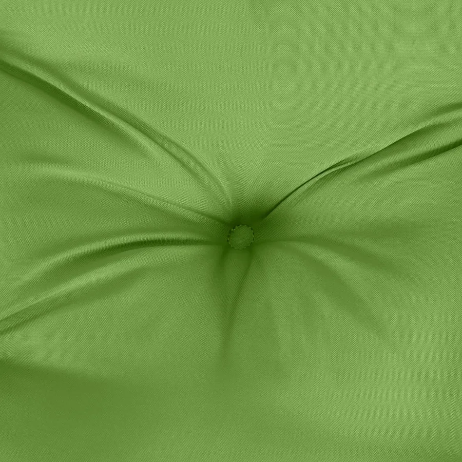 Coussin de banc de jardin vert mélangé 120x50x7 cm tissu - 6