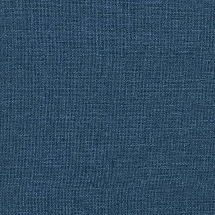 Sommier à lattes de lit avec matelas Bleu 200x200 cm Tissu - 12