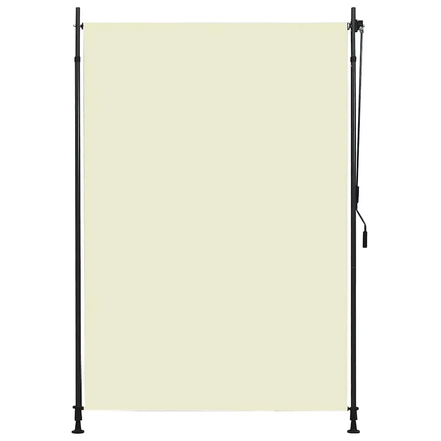 Outdoor roller blind 150 x 270 cm Cream - 2