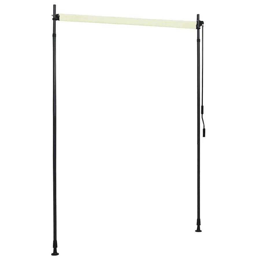 Store roulant d'extérieur 150 x 270 cm Crème - 5
