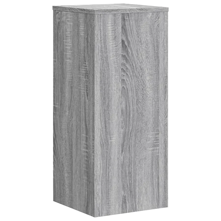 Supports pour plantes 2 pcs sonoma gris bois d'ingénierie - 3