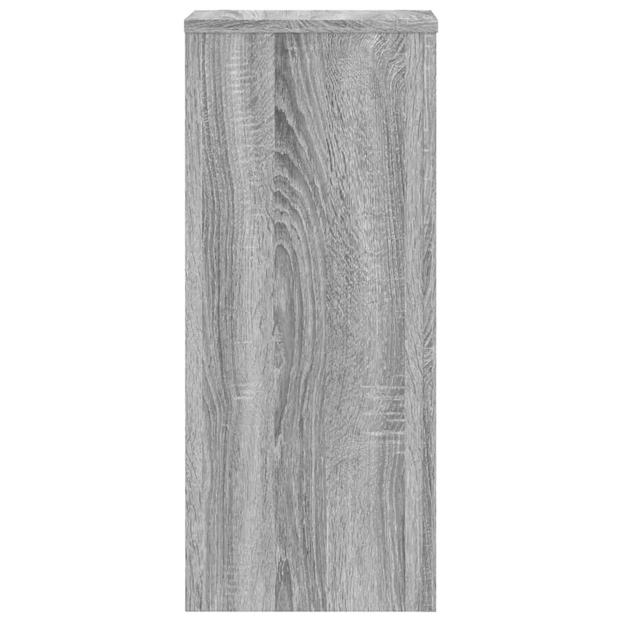 Supports pour plantes 2 pcs sonoma gris bois d'ingénierie - 4