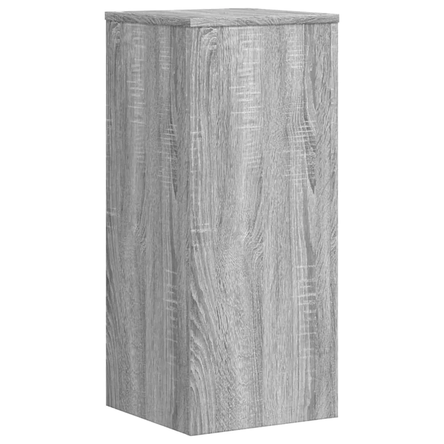 Supports pour plantes 2 pcs sonoma gris bois d'ingénierie - 5