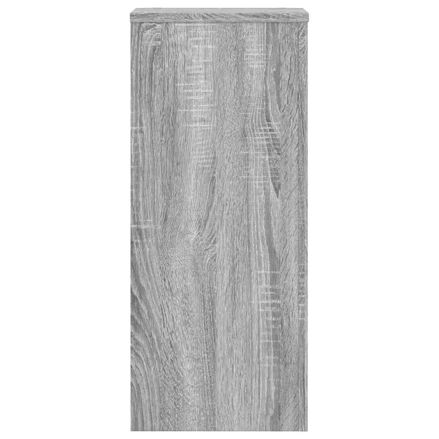 Supports pour plantes 2 pcs sonoma gris bois d'ingénierie - 6
