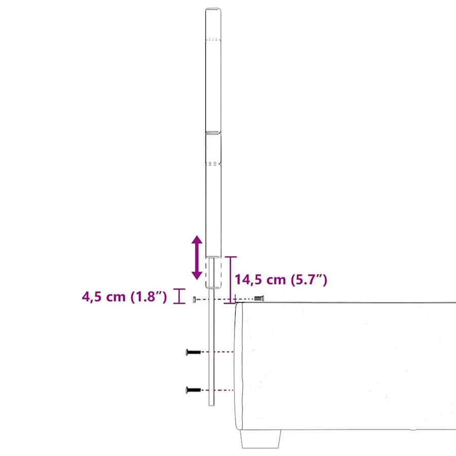 Sommier à lattes de lit et matelas Vert foncé 80x200 cm Velours - 20