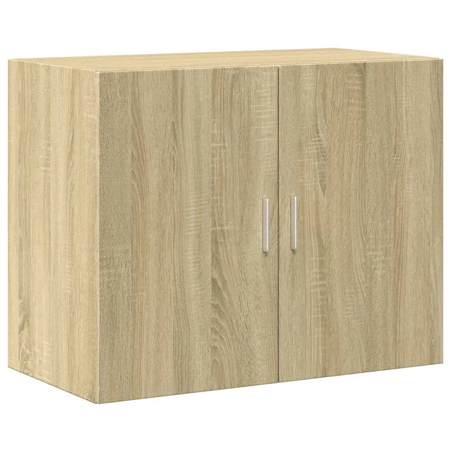 Buffet haut chêne sonoma 80x42,5x249 cm bois d'ingénierie - 6