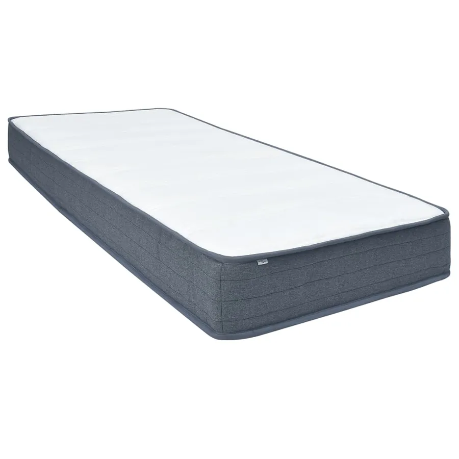 Matelas de sommier à lattes 190x90x20 cm mi-doux tissu