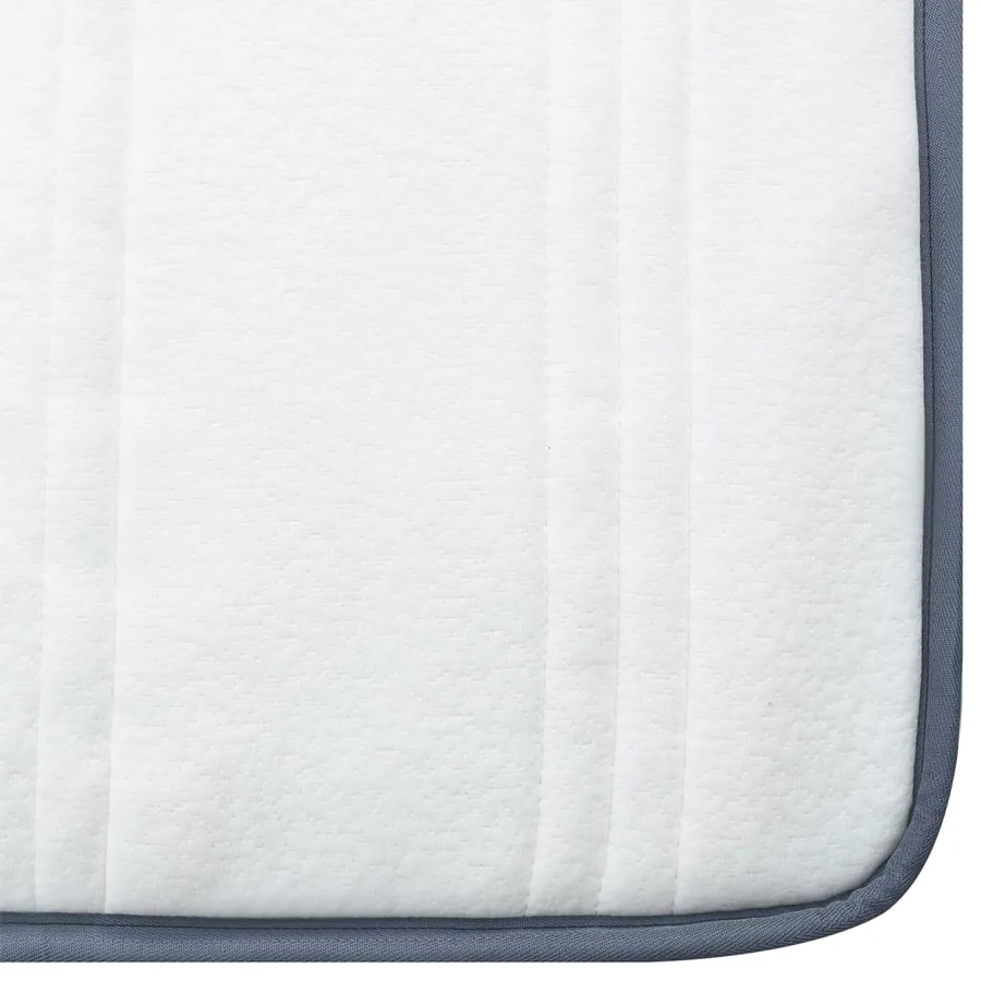 Matelas de sommier à lattes 190x90x20 cm mi-doux tissu - 6