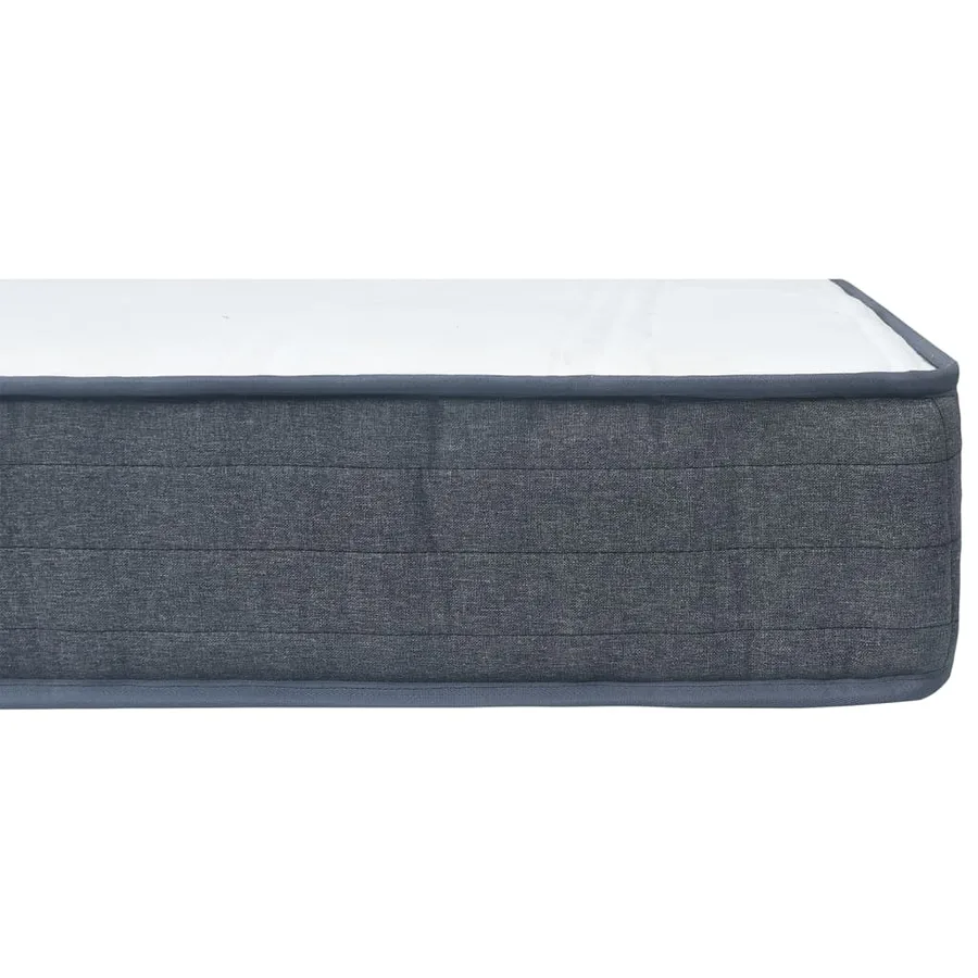 Matelas de sommier à lattes 200x70x20 cm mi-doux tissu - 7