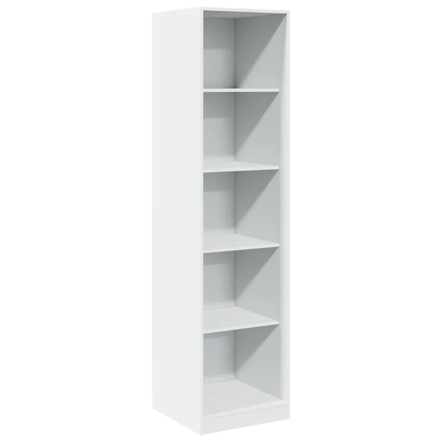 Garde-robe Blanc 50x50x200 cm Bois d'ingénierie - 2
