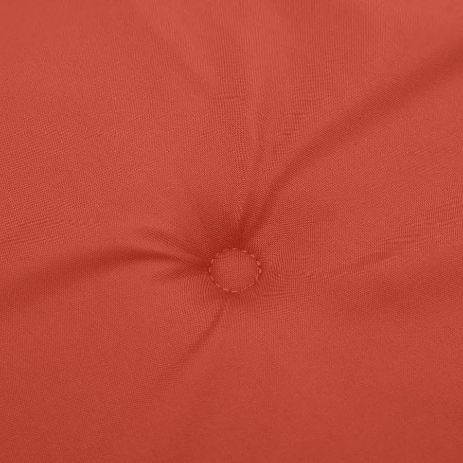 Coussin de banc de jardin rouge mélangé 180x50x7 cm tissu - 6