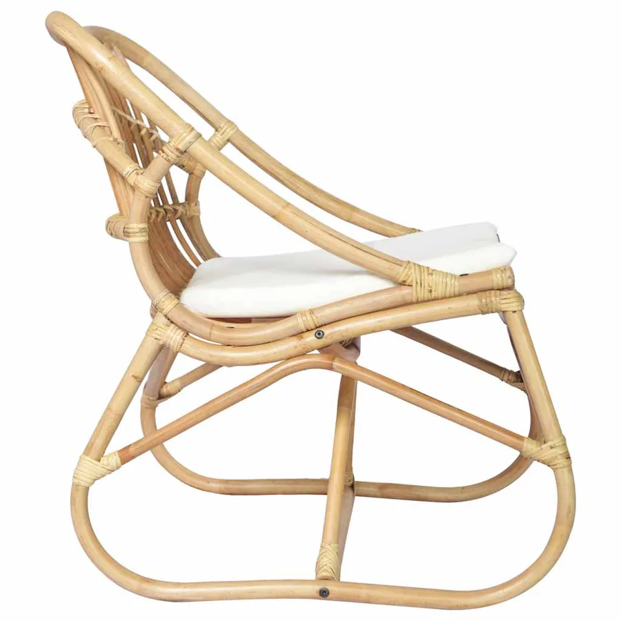 Chaise en rotin Lin - 3