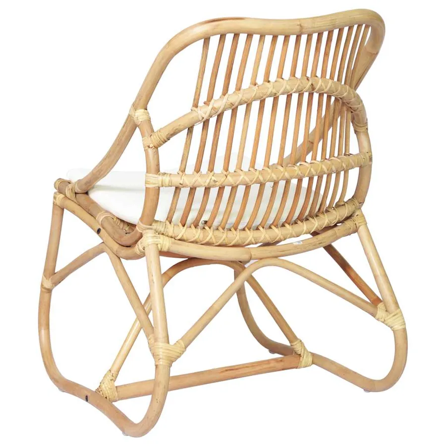 Chaise en rotin Lin - 4