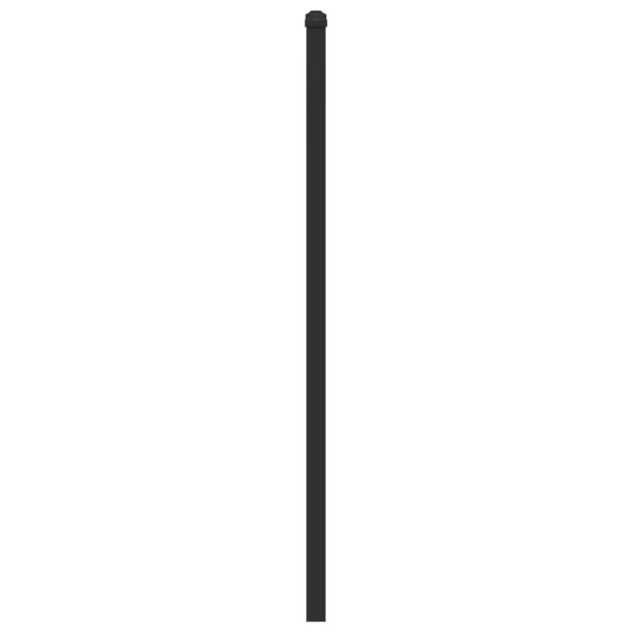 Tête de lit de remplacement chêne marron 90 cm bois d'ingénierie et acier - 4